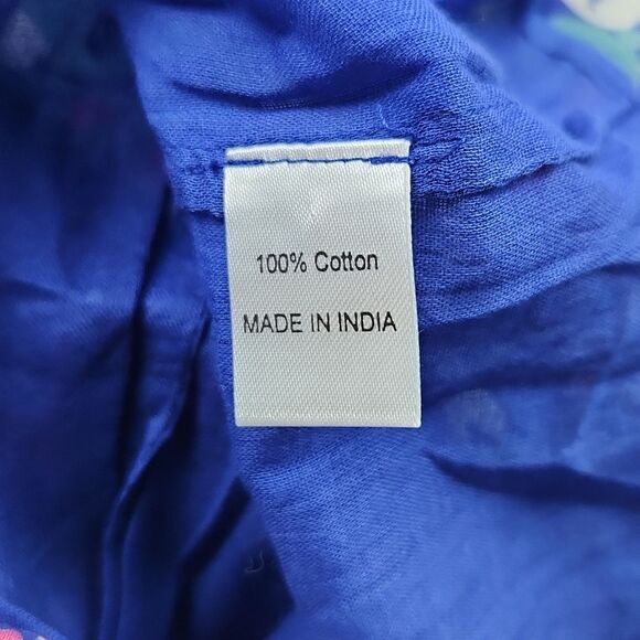 Banjanan NWT Wo Sylvie Floral Ruffled Mini Dress in Annas Wild Garden Size Small - Picture 10 of 10